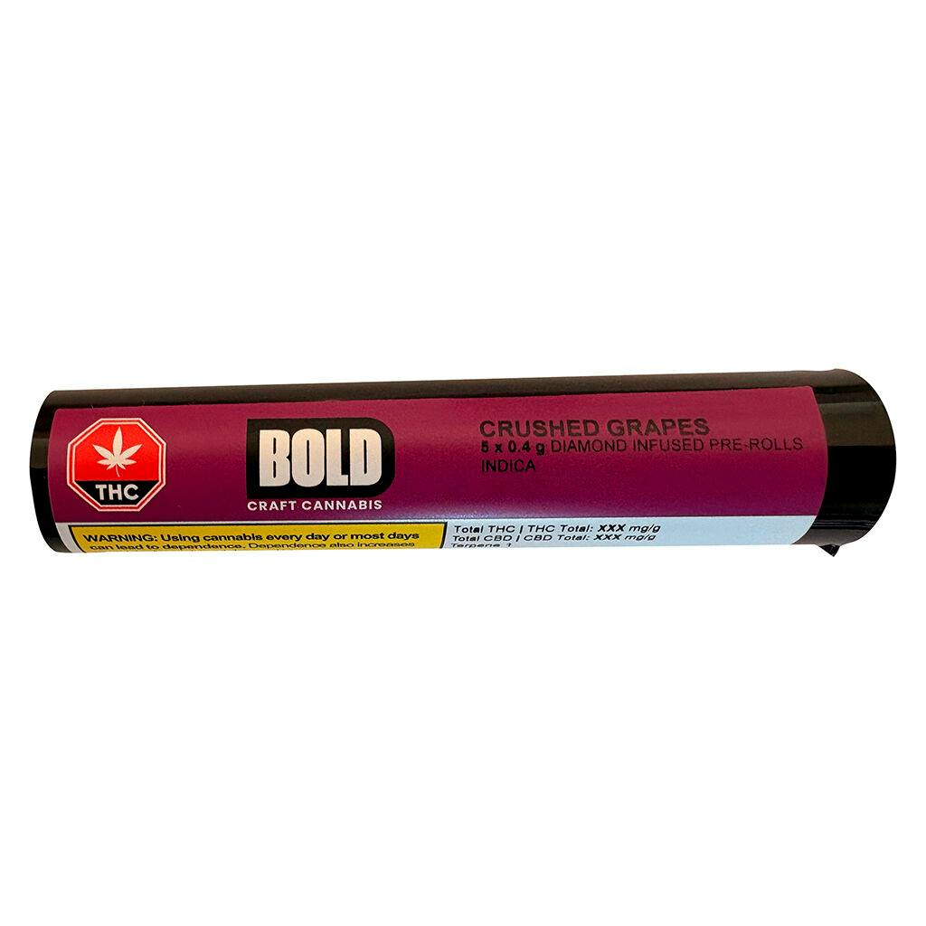 BOLD - Crushed Grapes Diamond Infused PRJs - 5x0.4g