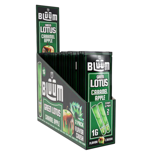 BLUUM – Wild Flowers Cones | Green Lotus Caramel Apple 2pc-1