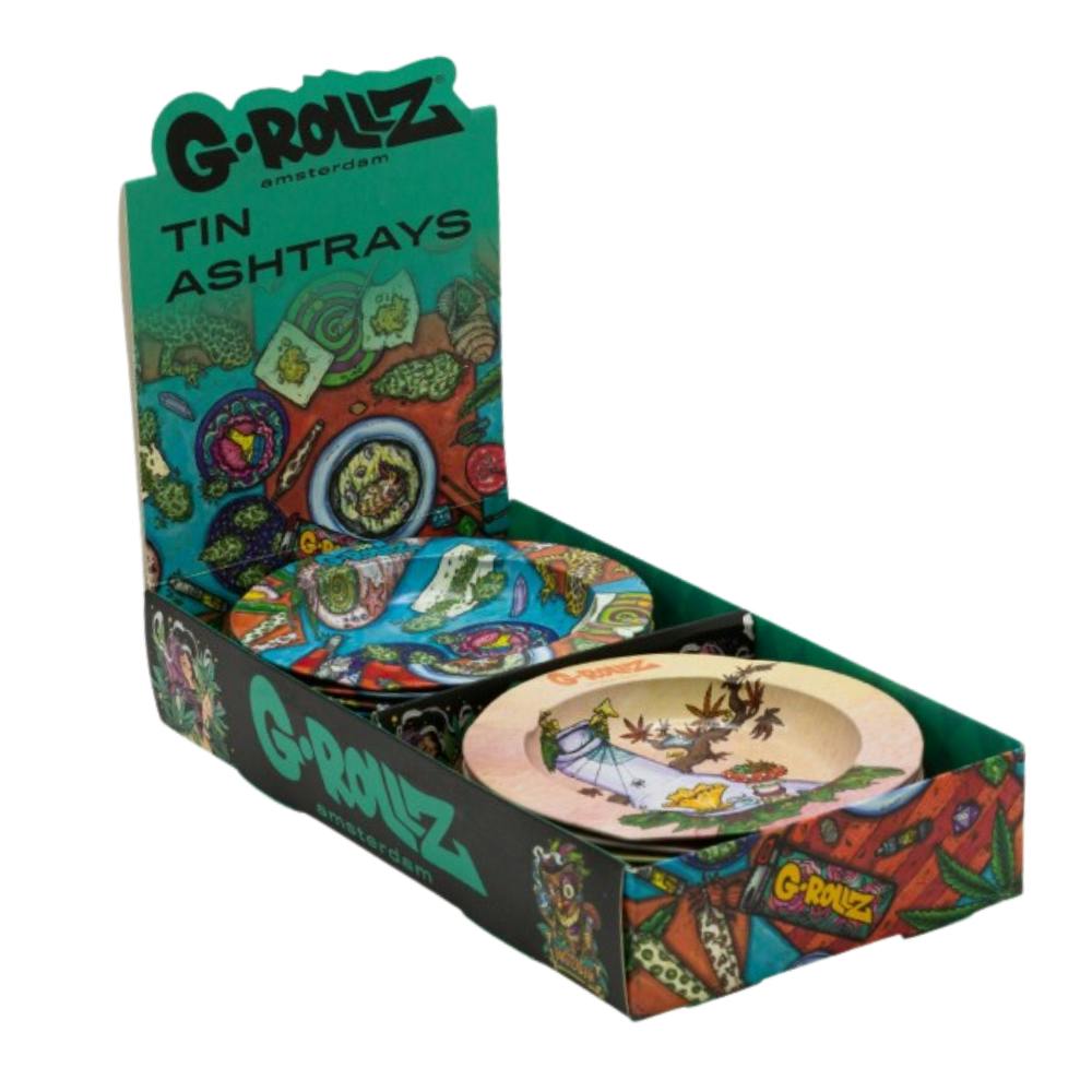 G-rollz - 'picnic' tin ashtray - 5. 3