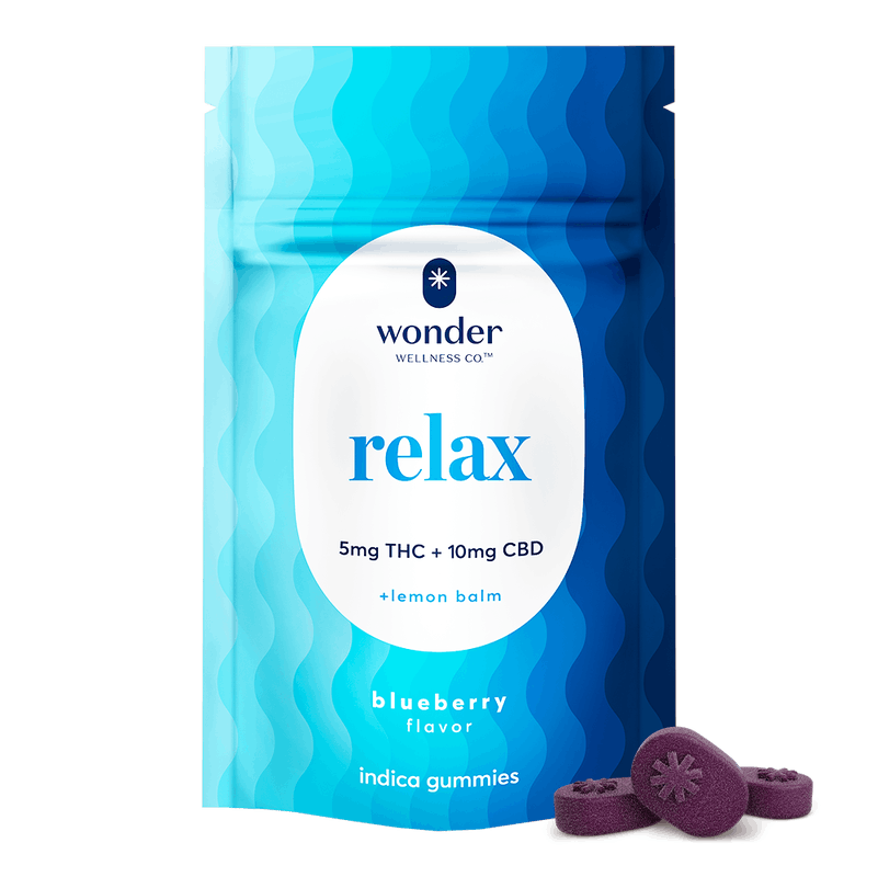 Product: WONDER | BLUEBERRY - RELAX GUMMIES | 2:1 THC 200MG