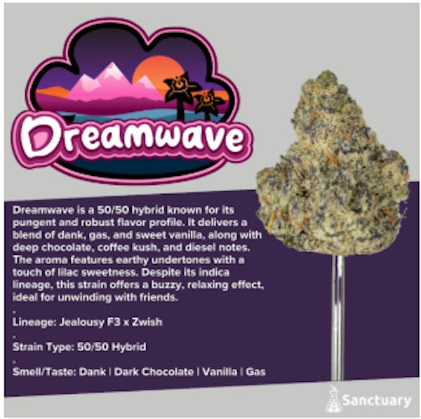 Dreamwave | 28g | Flower | Sanctuary