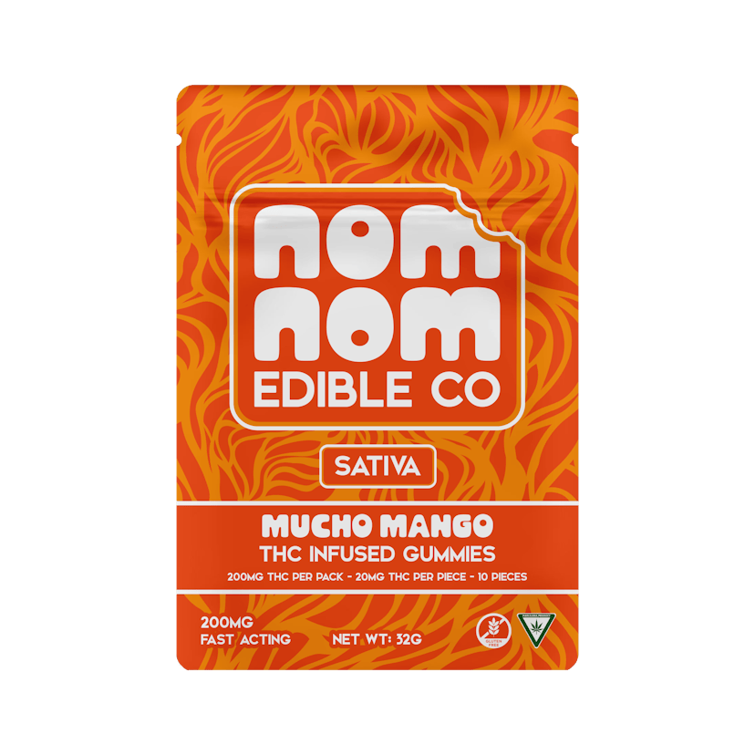 Nom Nom | 200mg Gummies | Pineapple Punch