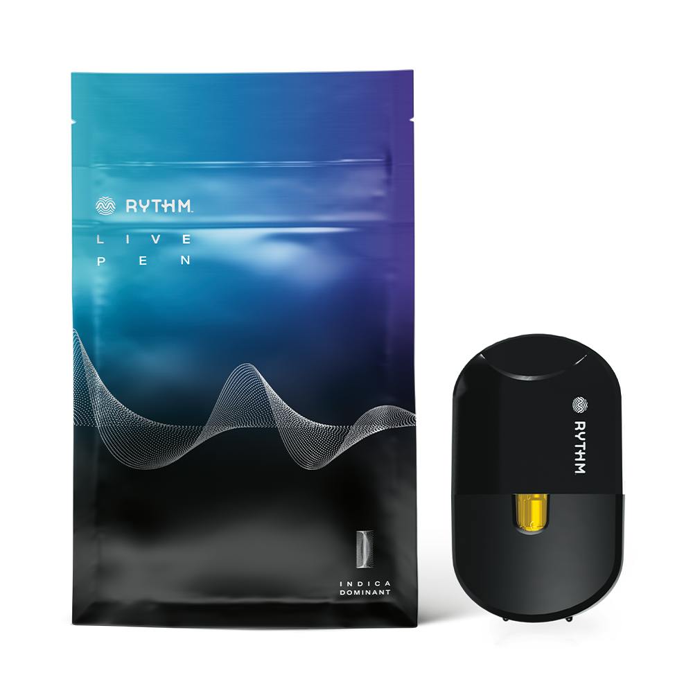 RYTHM Garlic Drip | Live Resin All-in-one Vape | Indica | 1g - VAPORIZERS cannabis product, 2g