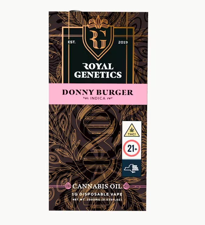 Royal Genetics Donny Burger Vape - The Flowery NY
