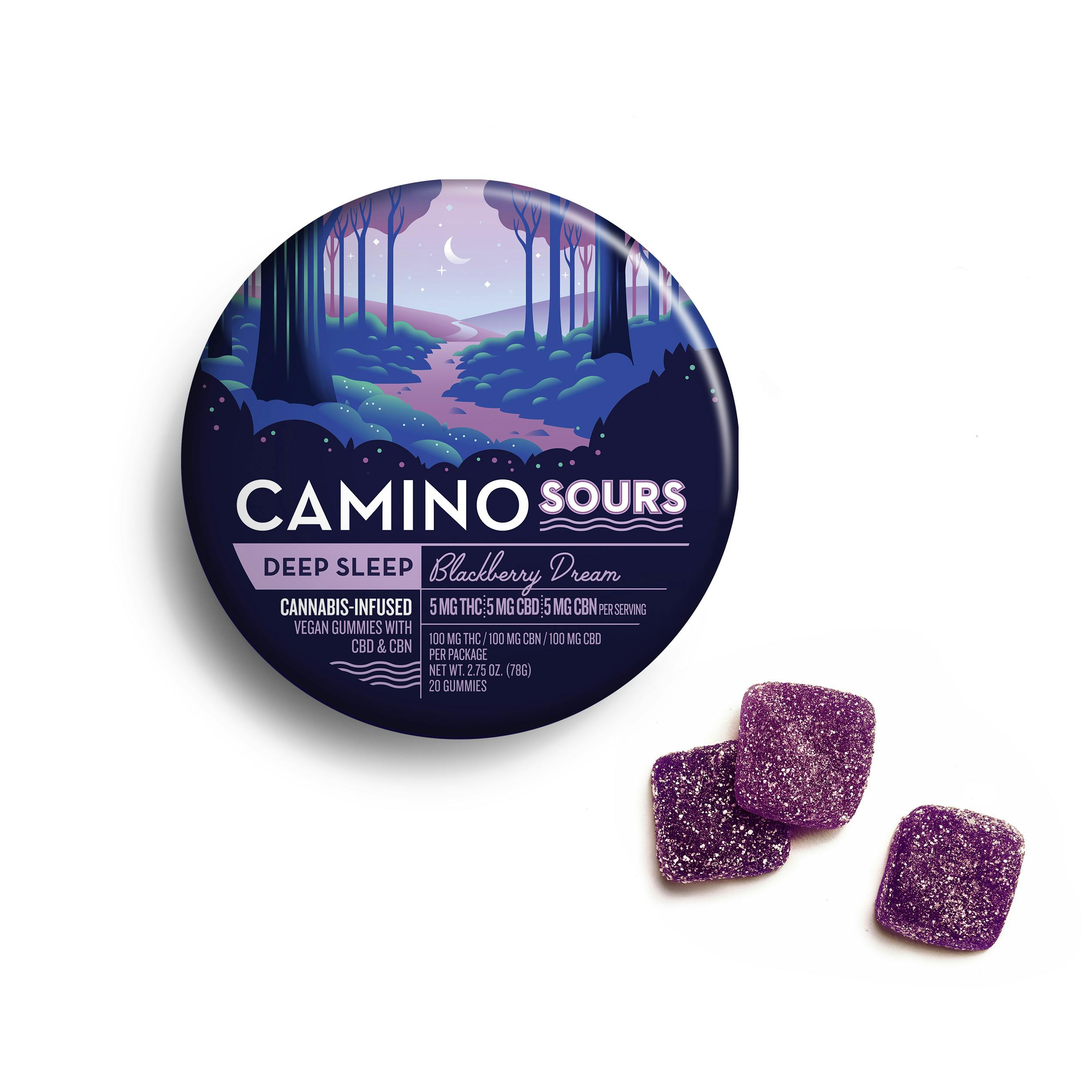 Sweet Dreams Gummies - 5:1 Blackberry – Infused by LĒVO