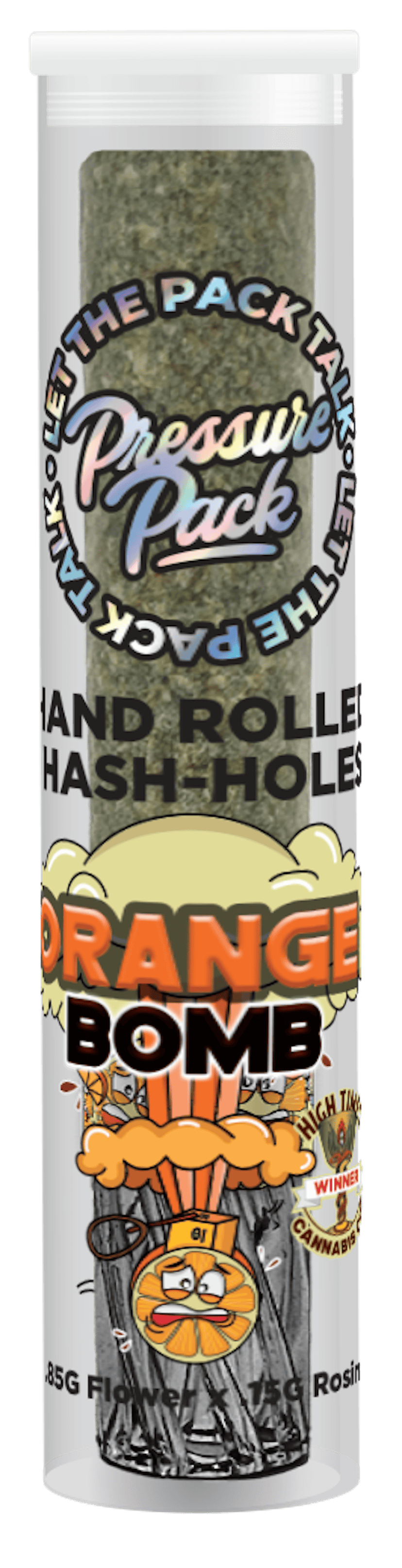 Orange Bomb Hash Holes | 1g