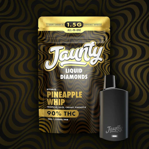 Jaunty - 1.5g Liquid Diamonds Disposable - Pineapple Whip