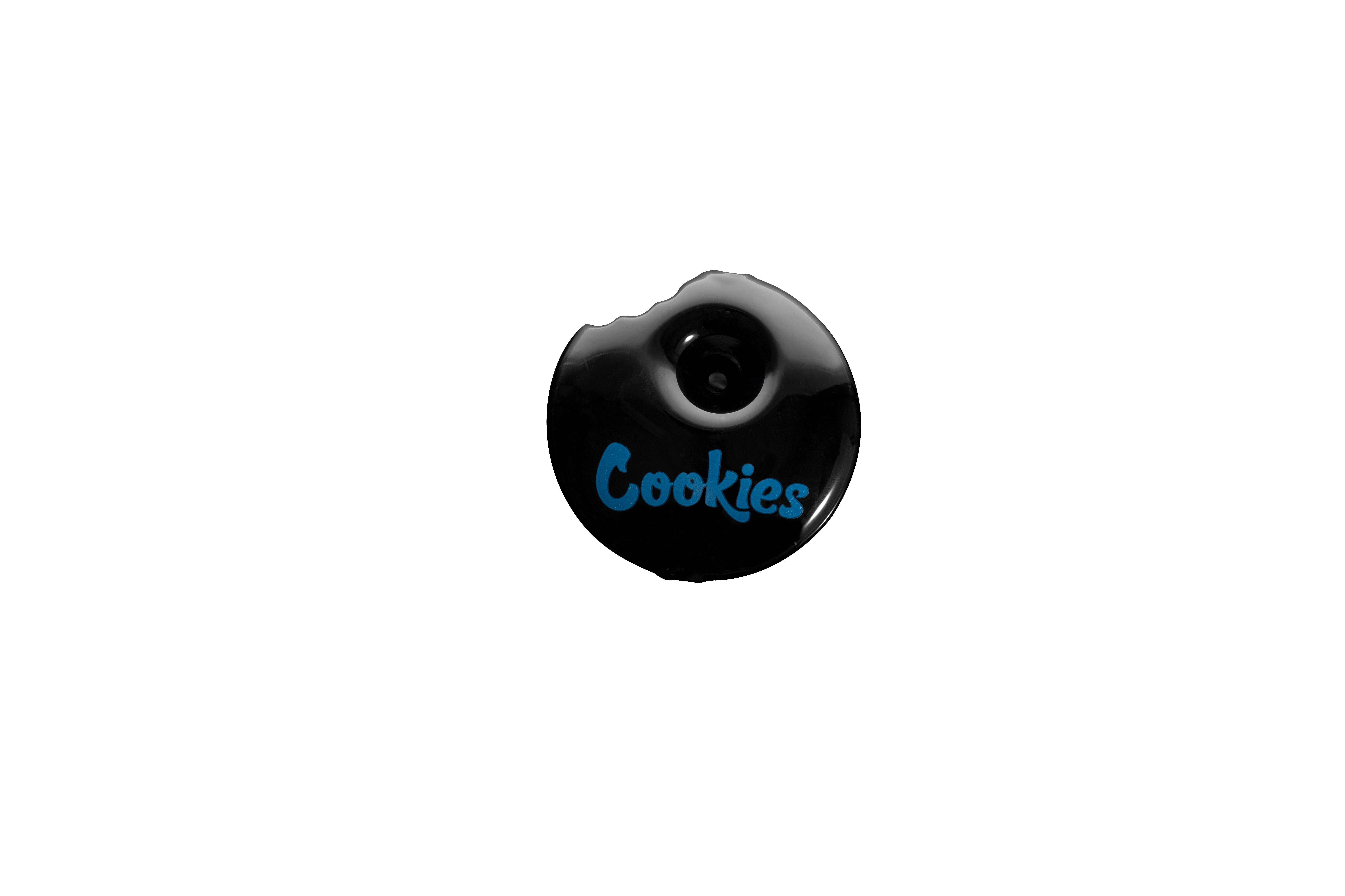 Cookies Glass | Cookie Bite Pipe | Black