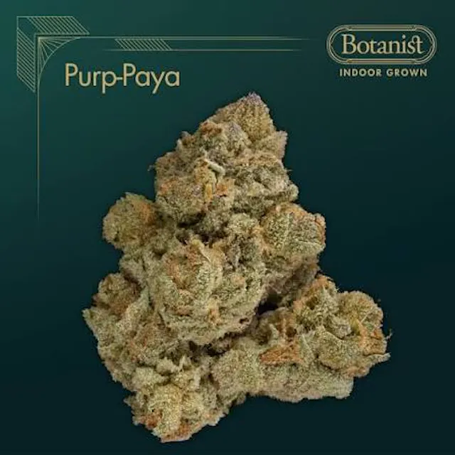 The Botanist Flower Purp Paya 14g (indica, whole flower)