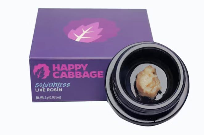 Happy Cabbage- Live Rosin Batter- Grape Bubblegum