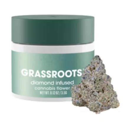 Grassroots | Nuclear Muffins | Diamond Infused | 3.5g