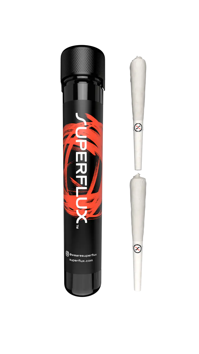 Superflux Infused Pre-Roll Pack Chem Chillz 2pk/1g (indica, infused pre roll packs)