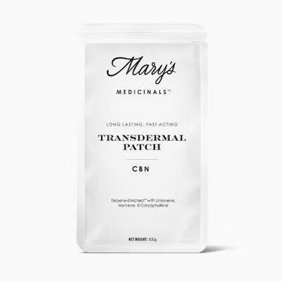 Product: MARYS MEDICINALS | SLEEP - TRANSDERMAL PATCHES CBN | 20MG