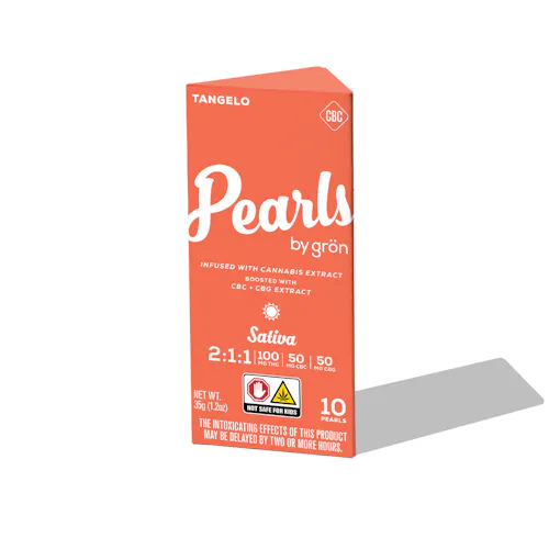 2:1:1 Tangelo Pearls – THC/CBC/CBG – Sativa-2