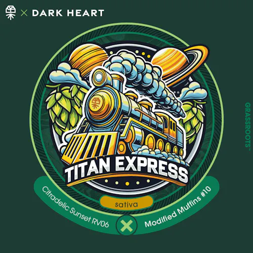 Dark Heart Collection Titan Express Whole Flower 3.5g-3