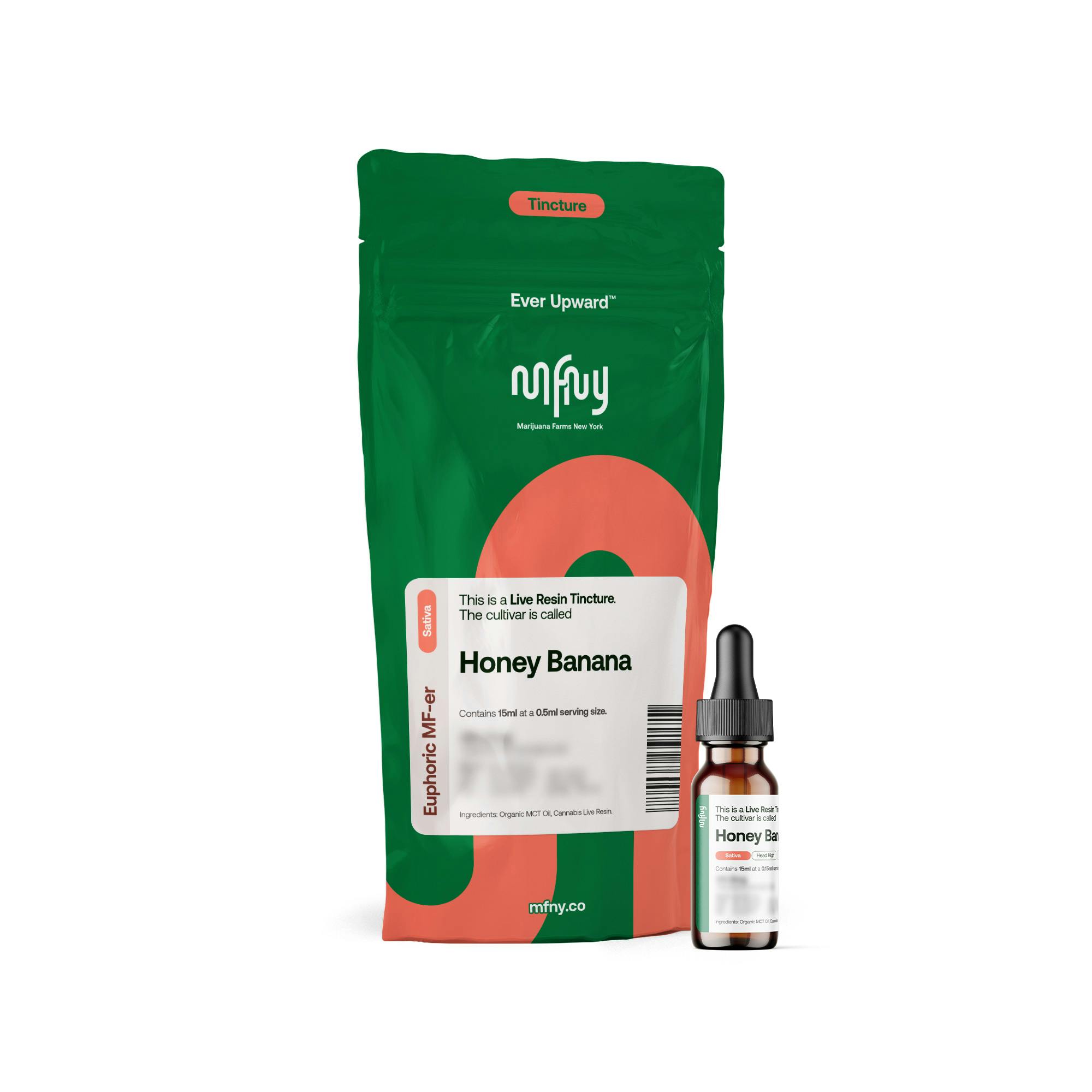 Oral Liquids | MFNY | Live Resin Tincture | Honey Banana | 15 ml