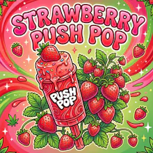 DELI - Strawberry Push Pop - FLOWER by Plant Nerd at King of Budz