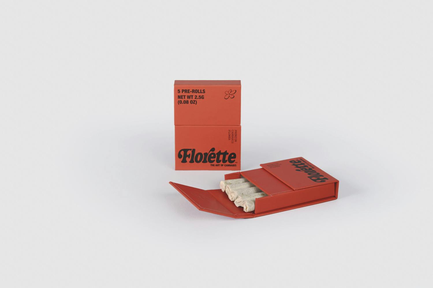 Florette- Pre-Roll-  .5g 5 Pack (2.5g) - Albany Sour