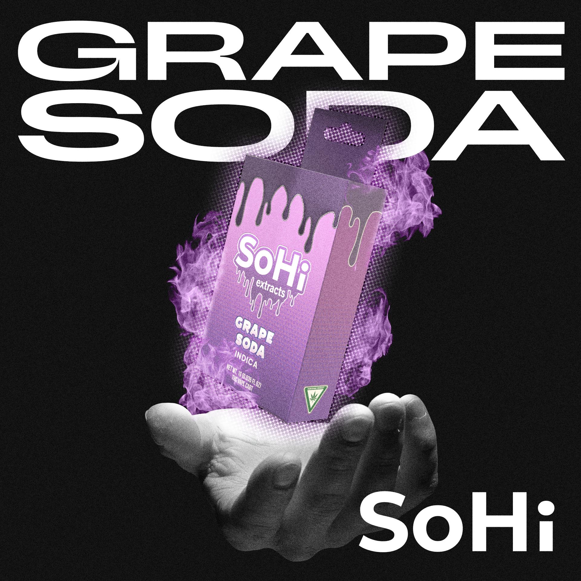 SoHi SoHi 510 Cart | Grape Soda - Puff Cannabis Dispensary in MI