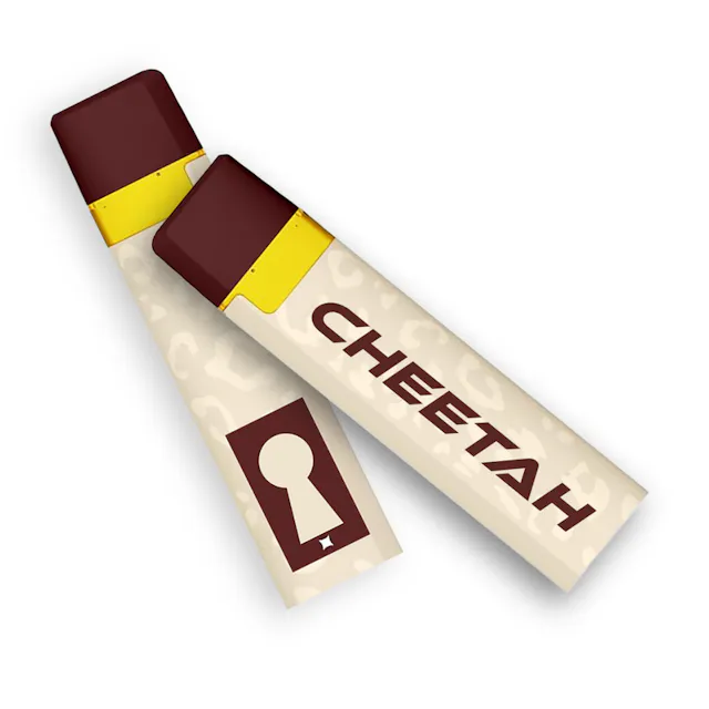 Cheetah Rosin Disposable Super Boof 1g (hybrid, live rosin disposable)