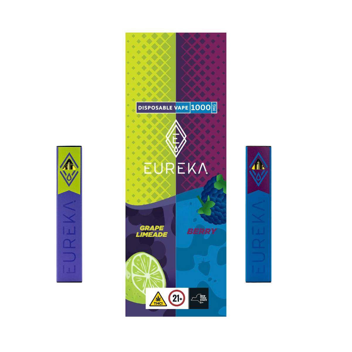 Photo of Eureka | Vape | Fusion Split Pack | Eureka | Vape | Fusion Split Pack | Grape Limeade | Very Berry Lime | Very Berry
