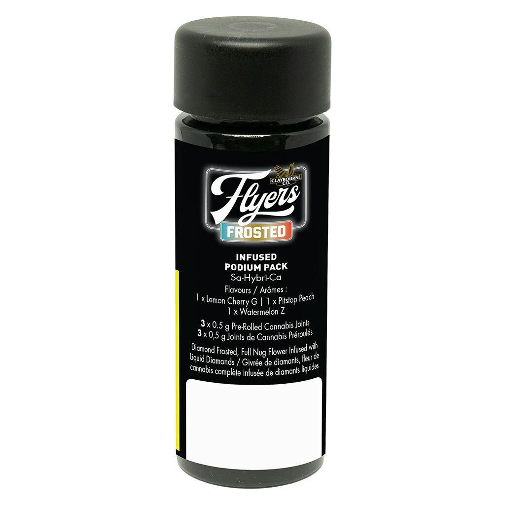 Claybourne - Flyers Frosted Infused PRJs Podium Pack - 3x0.5g