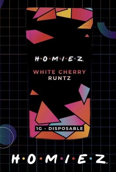 HOMIEZ | WHITE CHERRY RUNTZ | DISPOSABLE INDICA