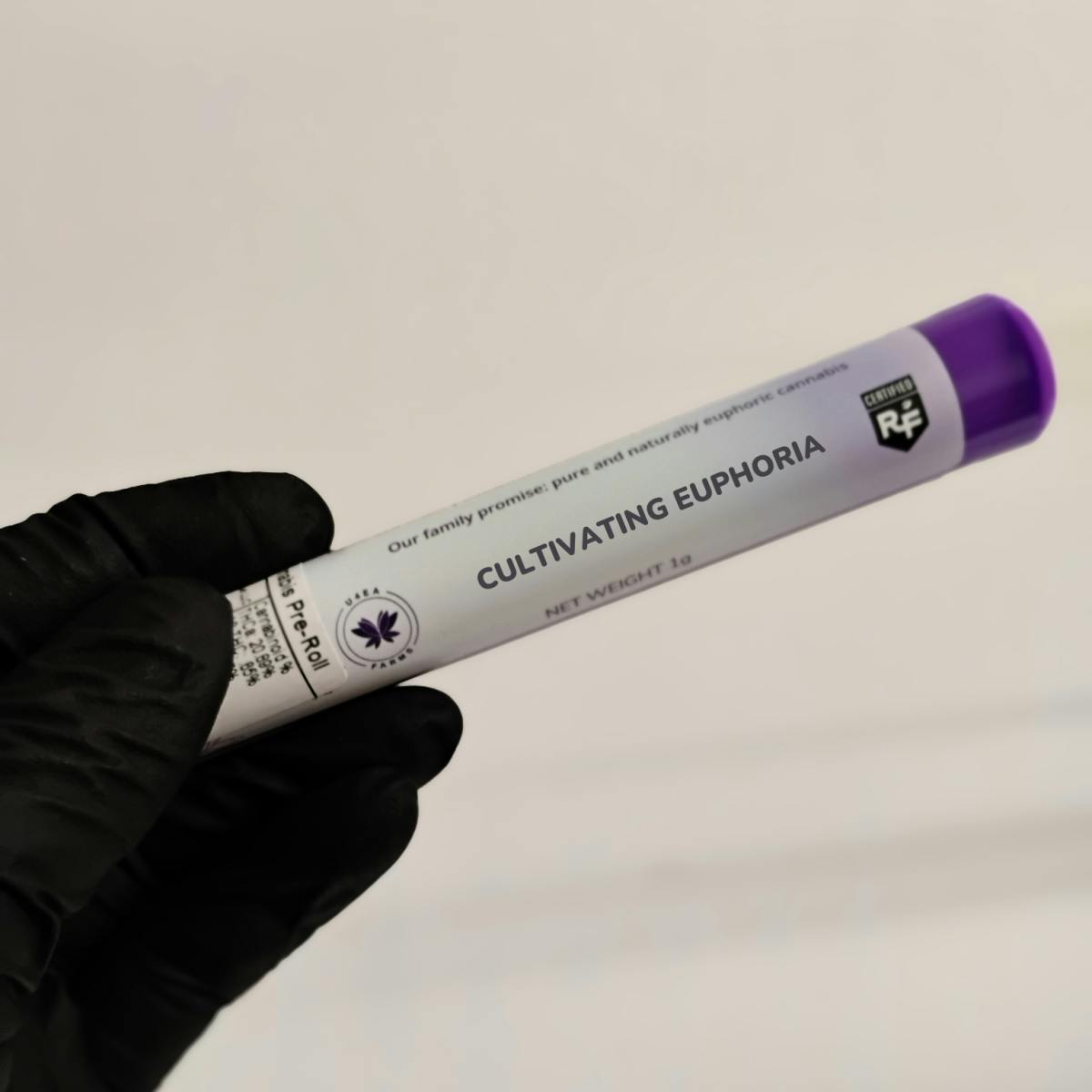 Product: U4EA Farms | Graffiti Smoothie | Hash Infused Preroll - 1g