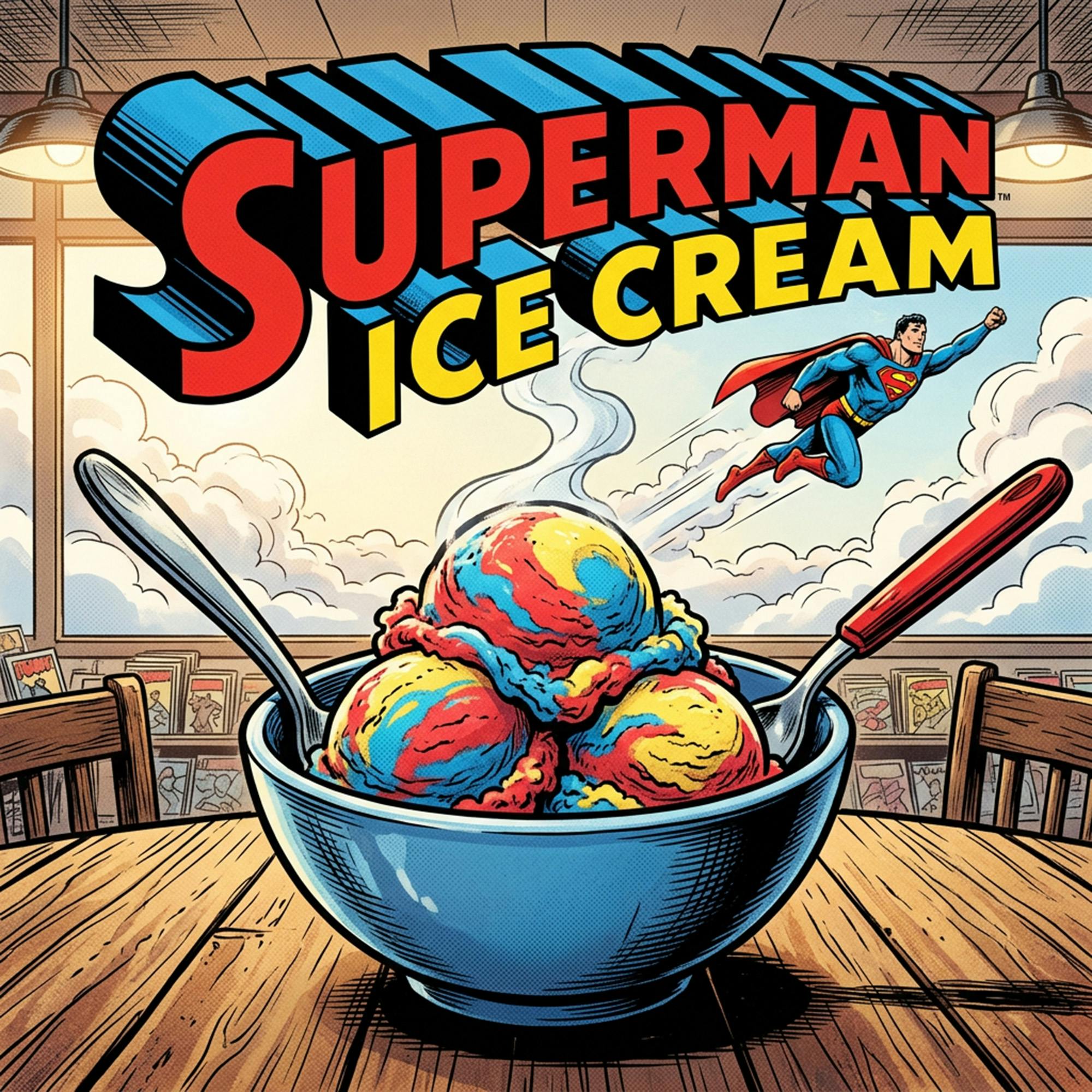 DELI - Superman Ice Cream
