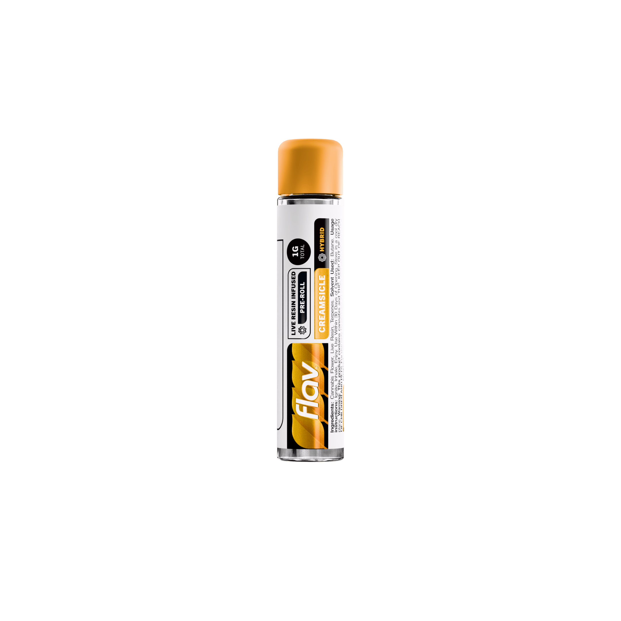 Flav Creamsicle - Live Resin Infused Preroll