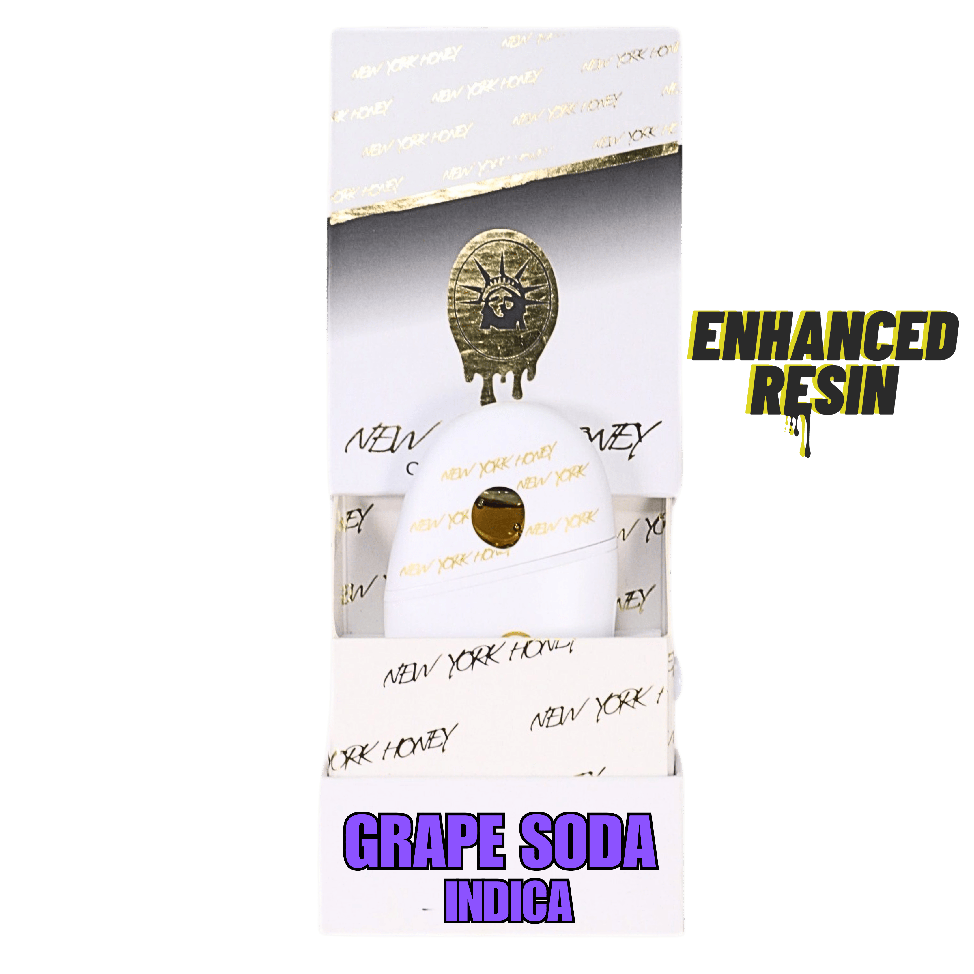 Product New York Honey - Grape Soda - 1g - Enhanced Resin Vape (Pure/Weed Terps Only)