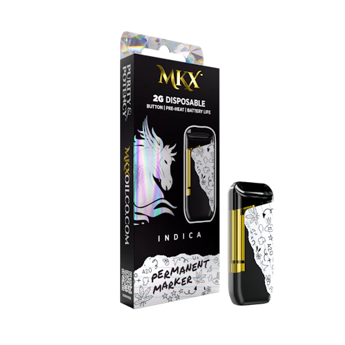 2g MKX Disposable - Permanent Marker 2g Disposable - Indica
