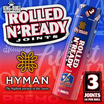 Hyman - 3-Pack 1g Prerolls - Big League Runtz