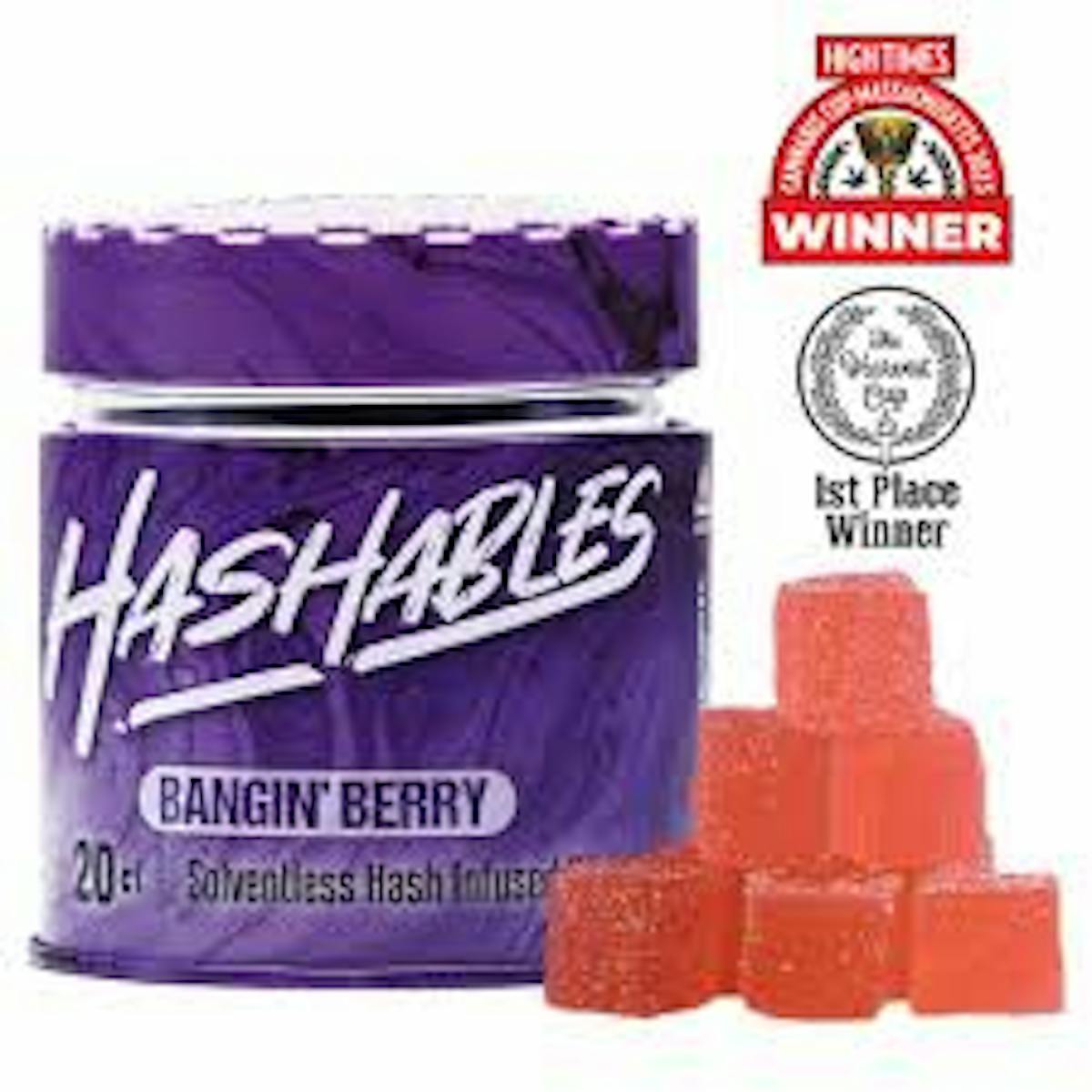 Photo of Hashables | Bangin’ Berry | 100mg
