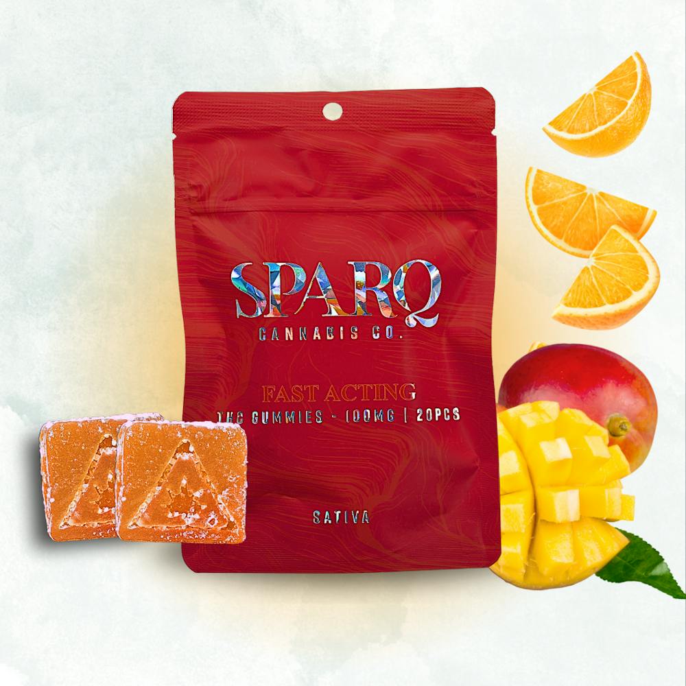 Product Sparq | Punch | Gummies | 100mg