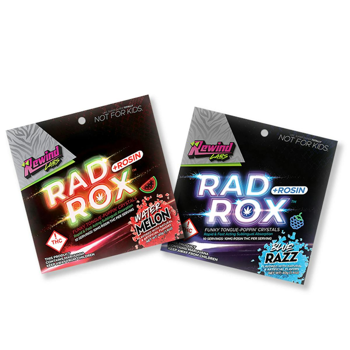 Photo of Rewind Labs | Rad Rosin Rox | Blue Razz (100mg)