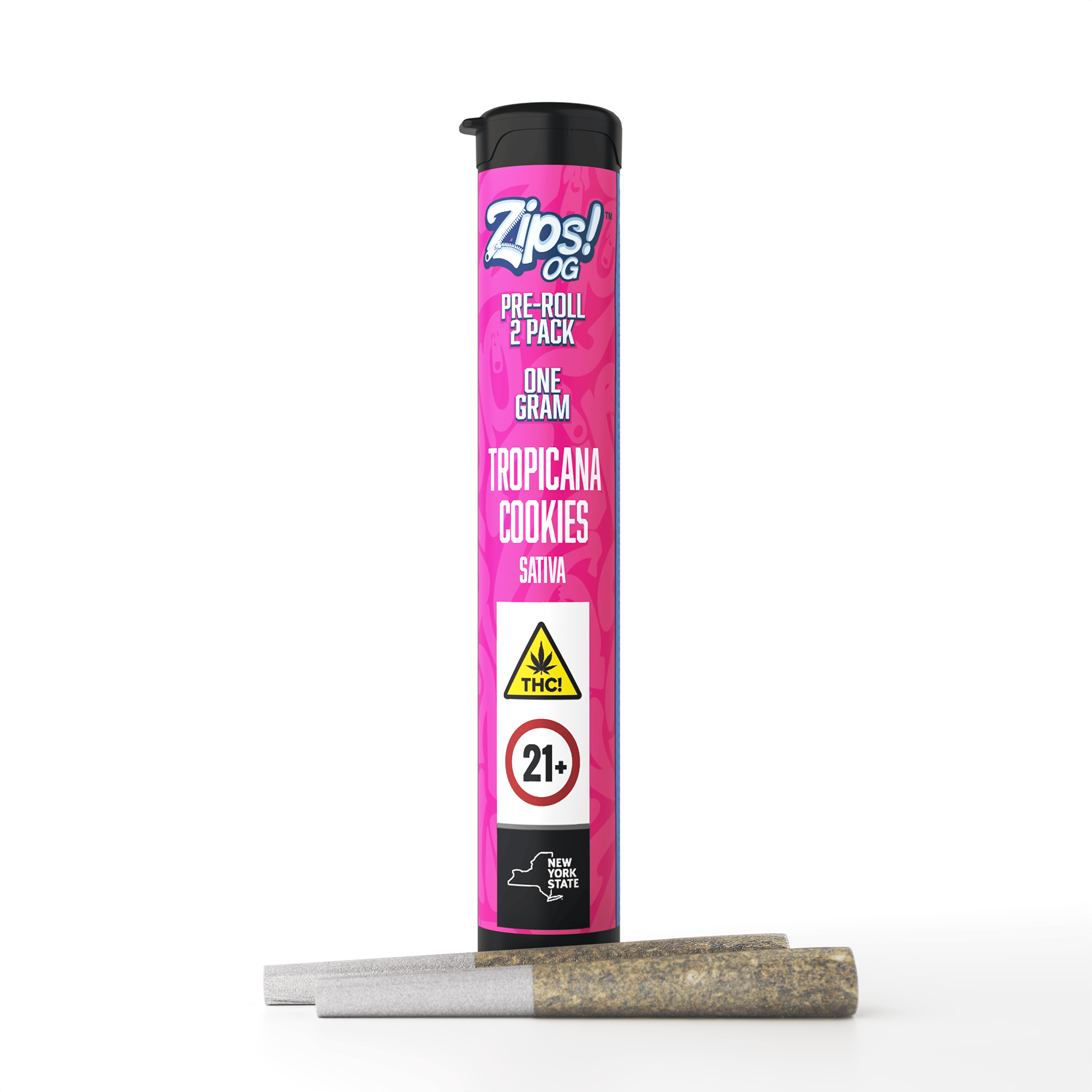 ZIPS | Preroll 2 Pack | Tropicana Cookies