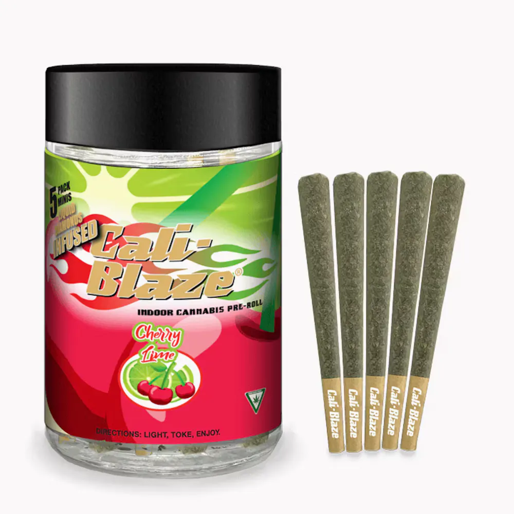 Product Cali-Blaze | Cherry Lime | Infused Minis /5pk
