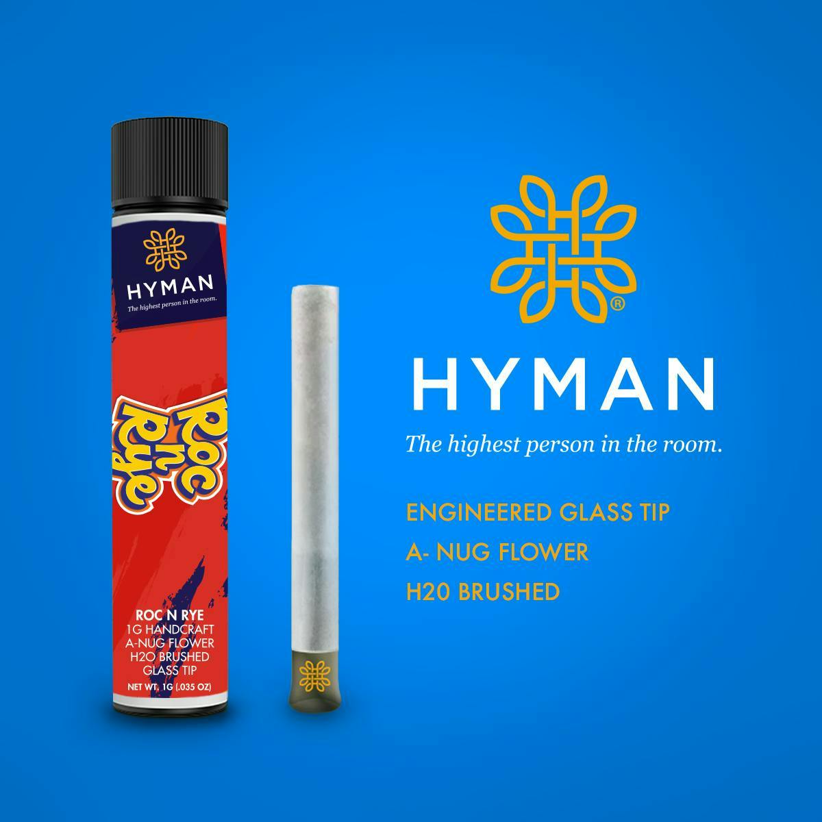 Hyman - 1g Handcraft Preroll - Chembow