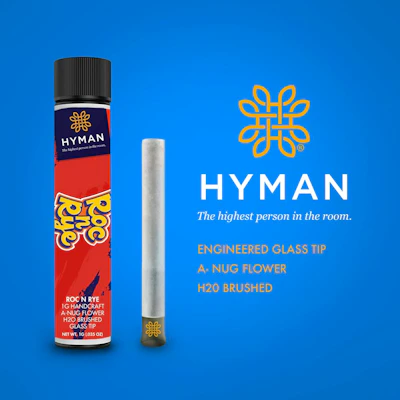 Hyman - 1g Handcraft Preroll - Roc n' Rye