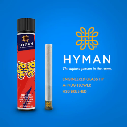 Hyman - 1g Handcraft Preroll - Roc n' Rye