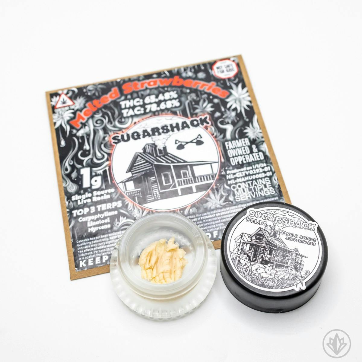 Image of Melted Strawberries Live Rosin