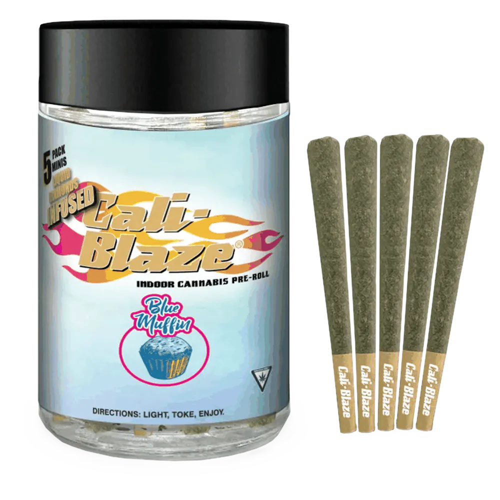 Product Blue Muffin Liquid Diamond Pre-Roll 5-Pack | 3.5g