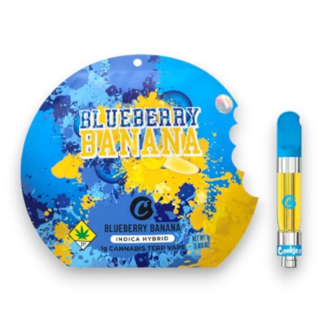 Cookies - Natural Terps Vape - 01g - Blueberry Banana (HI)