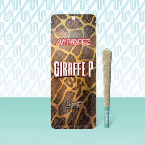 Minntz - 1g Preroll - Giraffe P