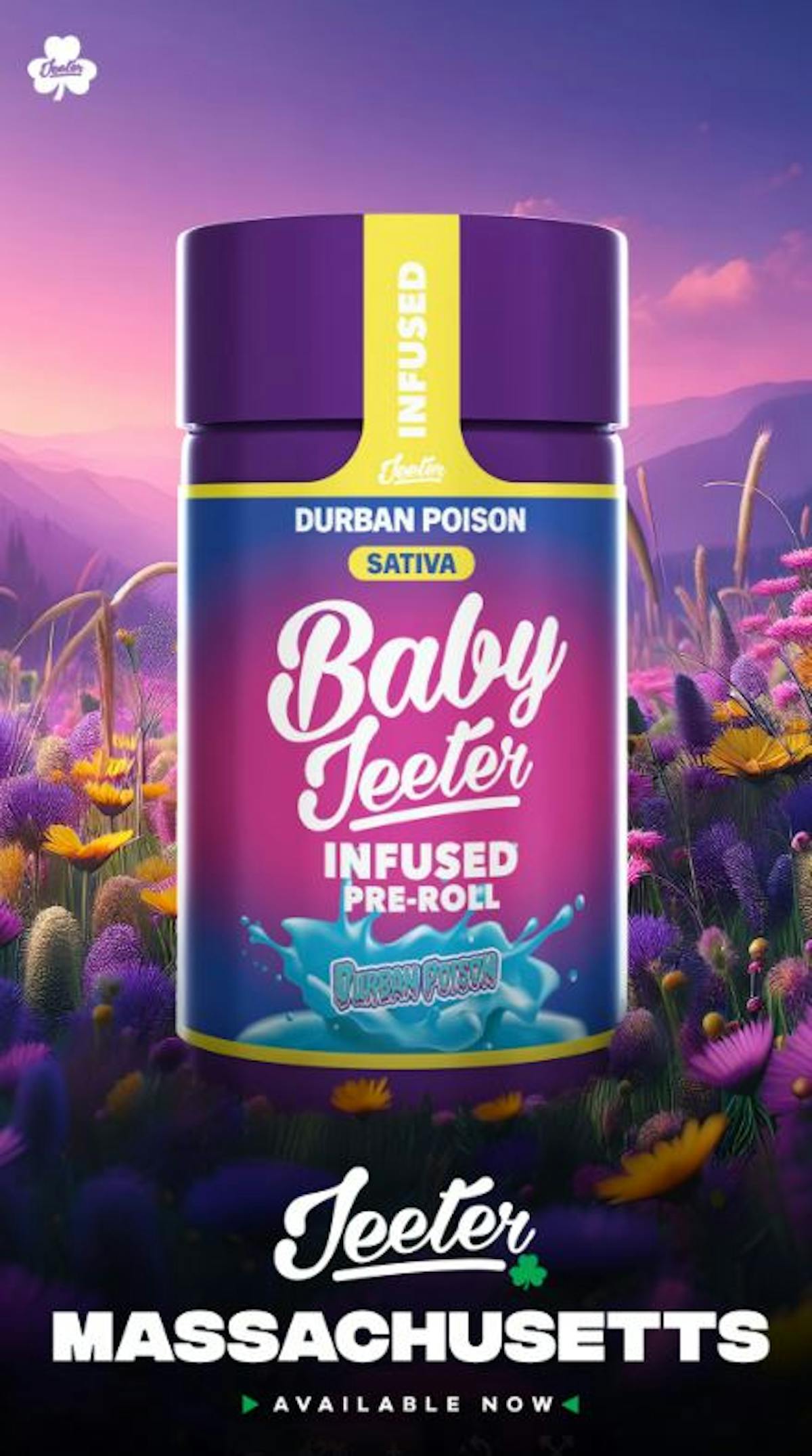 Image of Durban Poison | .5g 5pk Infused Baby Jeeter