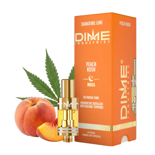 Peach Kush (I) – (1g) Vape Cart-1