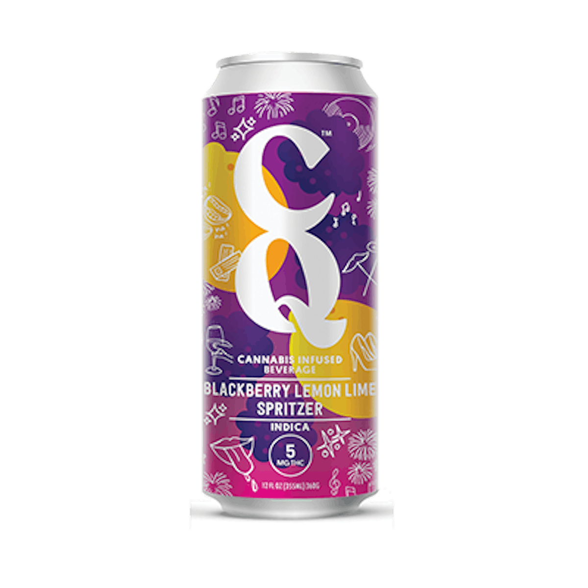Photo of CQ Spritzers | Blackberry Lemon Lime | Infused Seltzer | 5mg