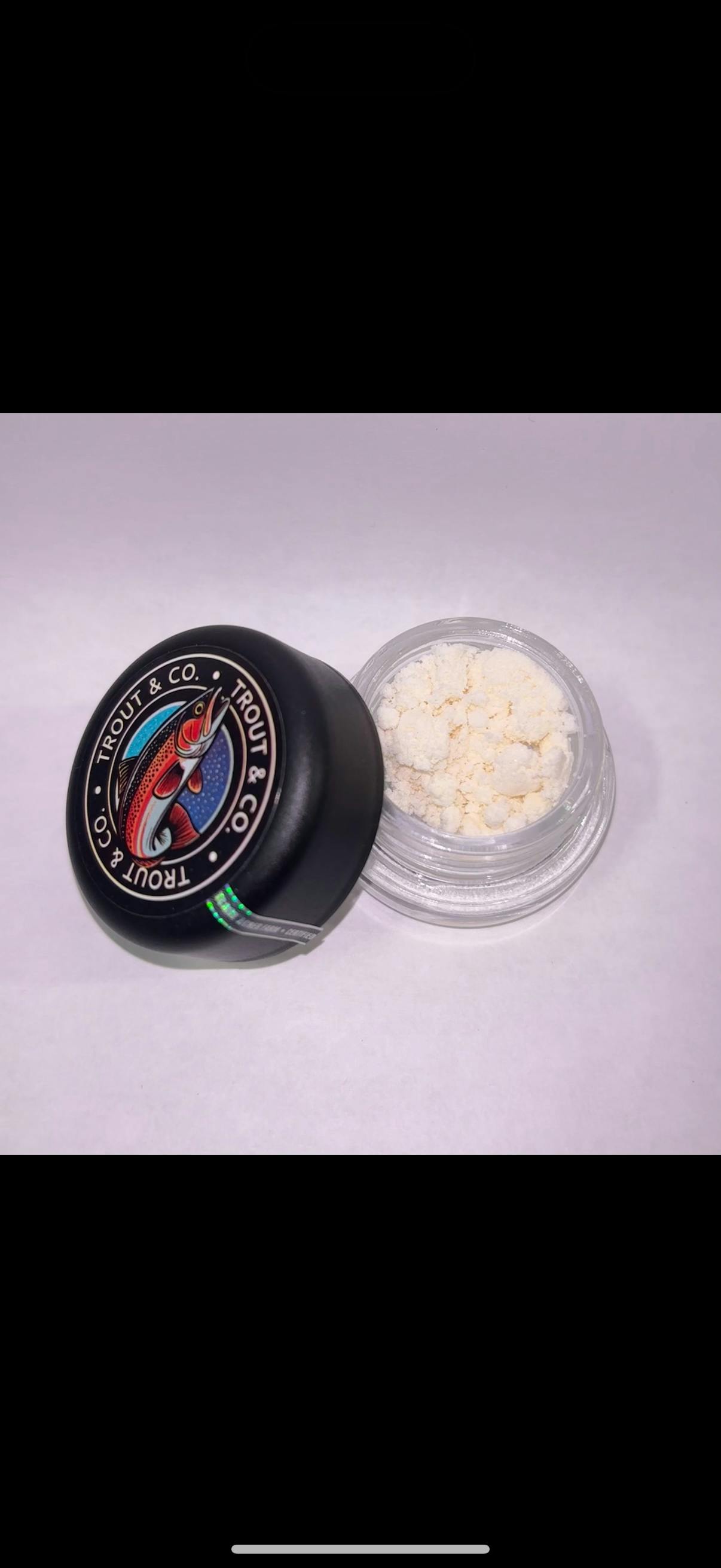 Product Trout & Co - Mountain Ice - Sublingual Soluble Rosin Powder - 100mg (MJCC Exclusive)