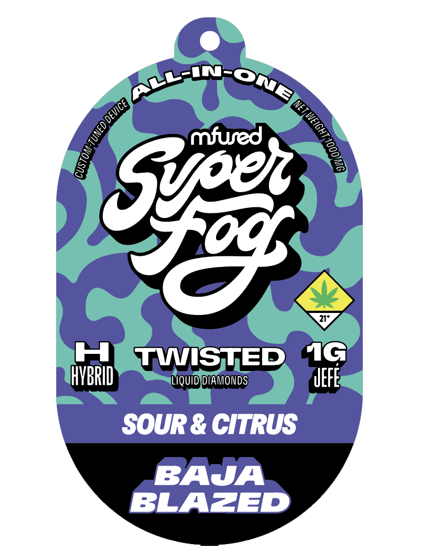 Baja Blazed Super Fog Twisted Disposable | 1g
